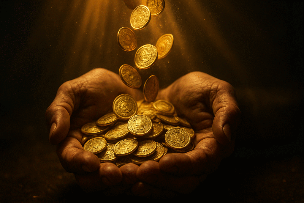 Overflowing blessings