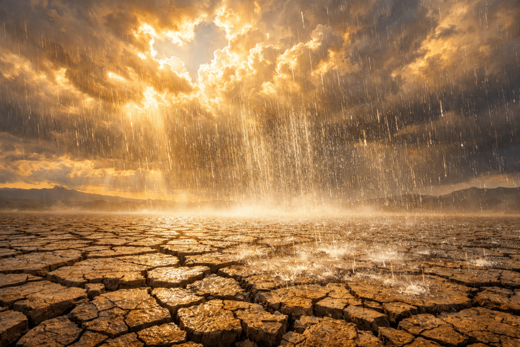 I will pour water on the thirsty land