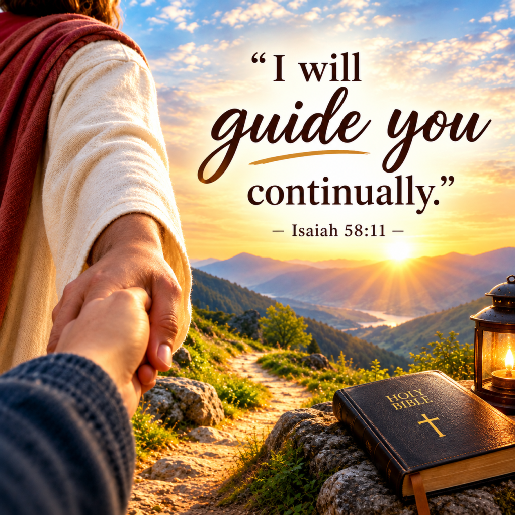 God leads you step-by-step
